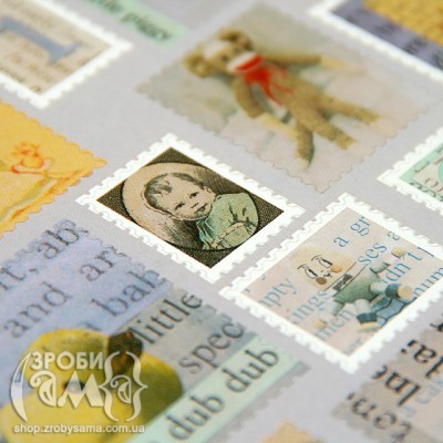 Наклейки Stamps Vintage Baby (Boy)