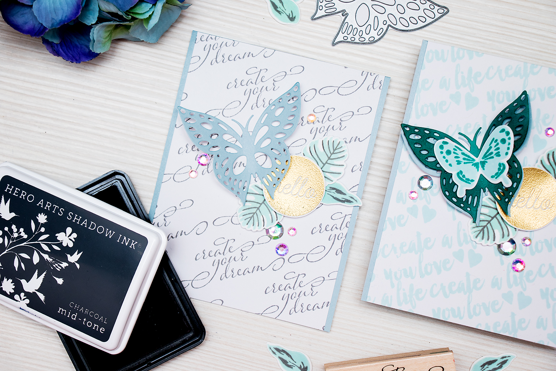 Yana Smakula | Hero Arts: Stamped Sentiment Backgrounds. Video