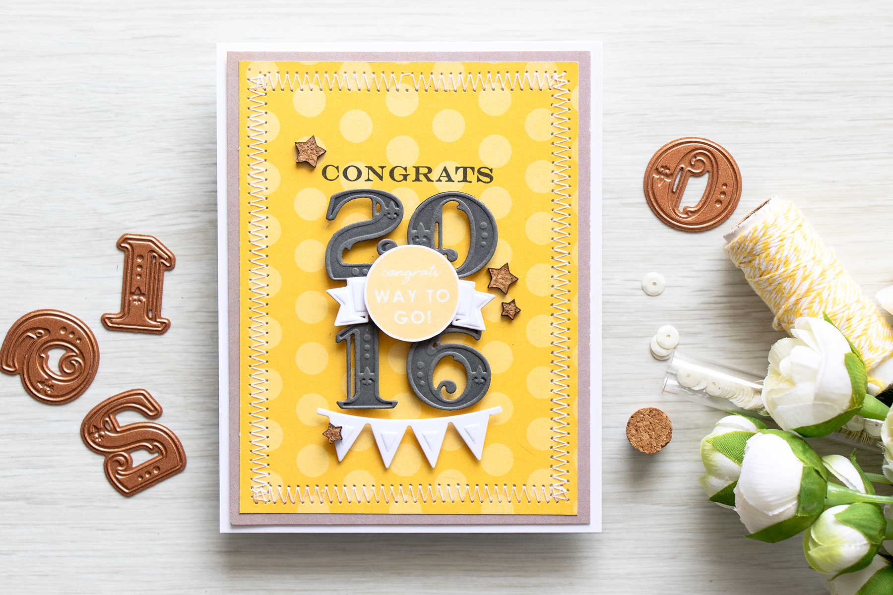 Spellbinders | Graduation Card. Video