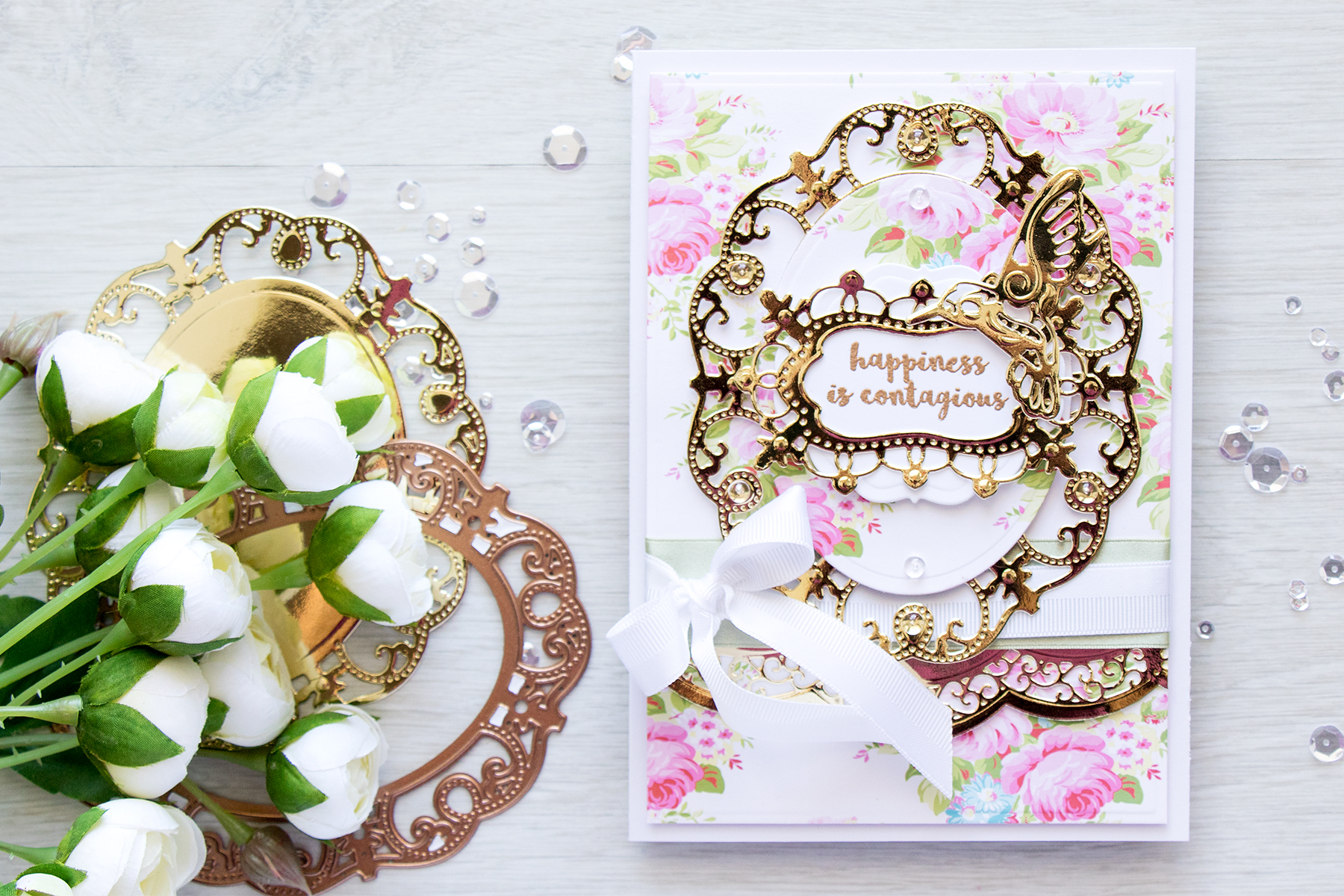 Spellbinders | Botanical Bliss Collection - Layered Card. Video