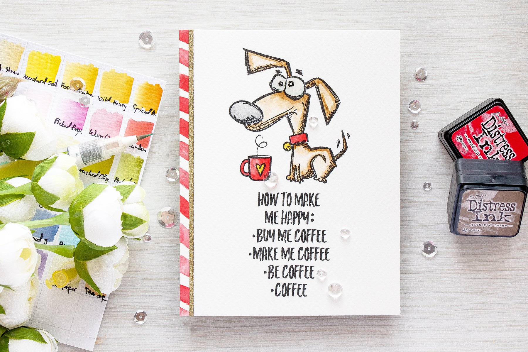 Simon Says Stamp | Masterpiece Box - Crazy Dogs & Coffee