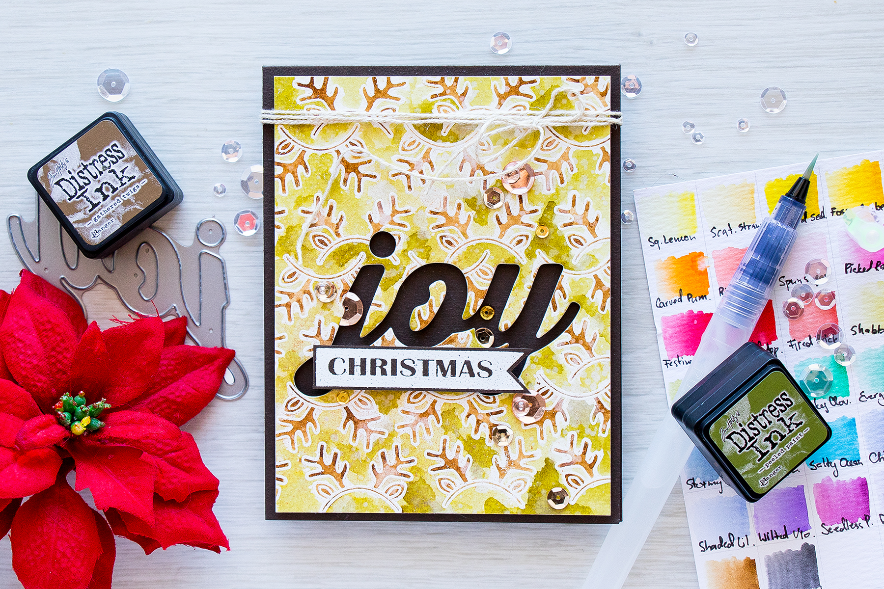 Simon Says Stamp | Christmas Joy Card by Yana Smakula