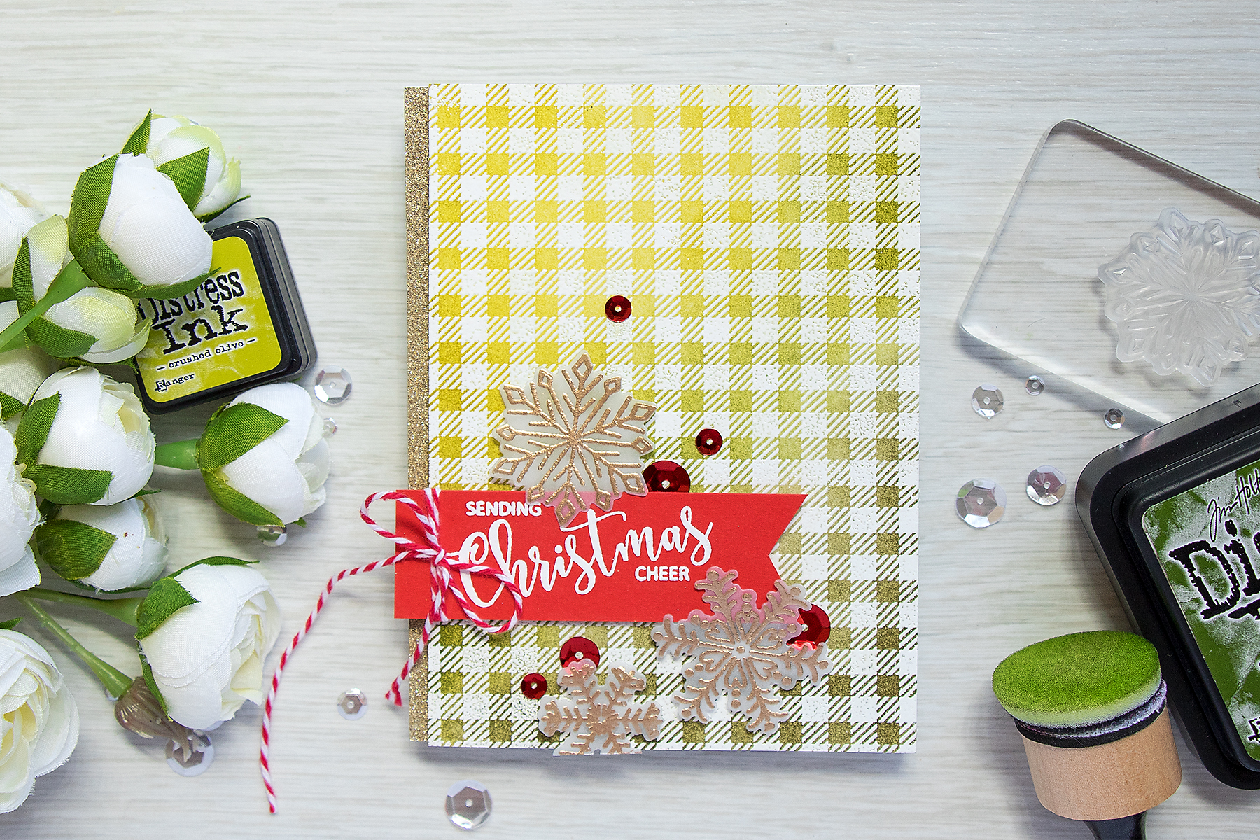 Its STAMPtember! Avery Elle Collaboration – Sending Christmas Cheer