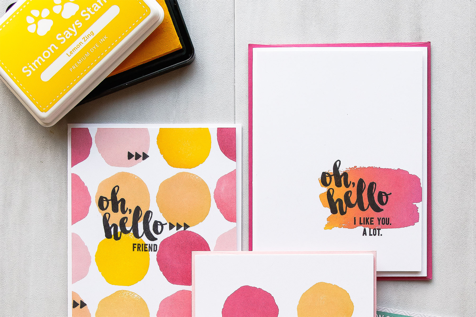 It’s STAMPtember! | Concord & 9th Exclusive – Oh Hello. Handmade cards by Yana Smakula