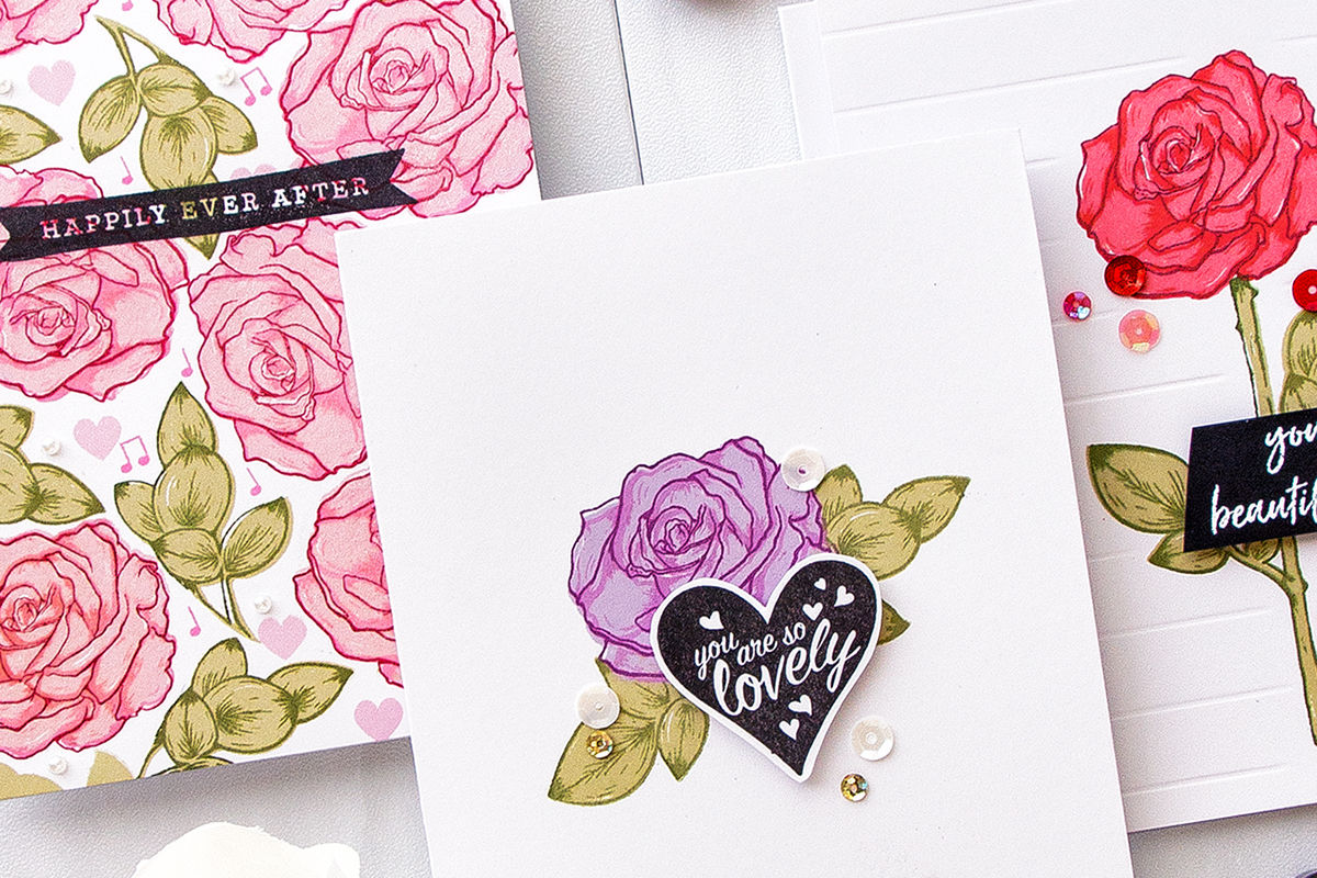 Hero Arts | Color Layering With Yana Series – Color Layering Rose