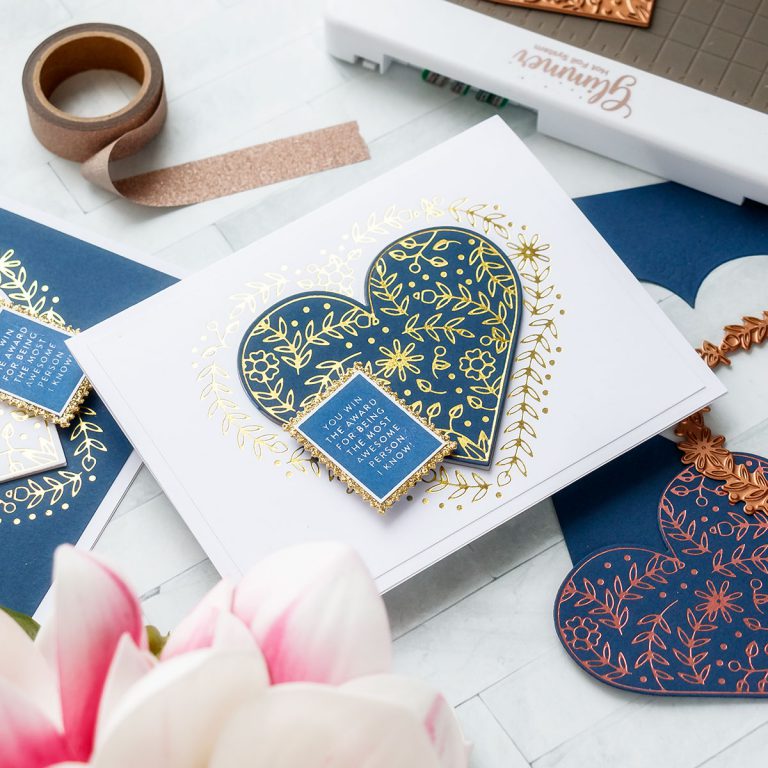 Spellbinders | Hot Foil Friendship Cards. Video | Yana Smakula