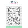 Pretty Pink Posh Tropical Toucans Clear Stamps