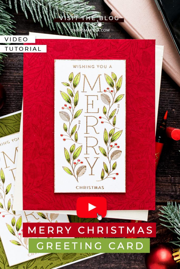 Simon Says Stamp | Cheer & Joy Release. Modern Christmas Cards. Video ...