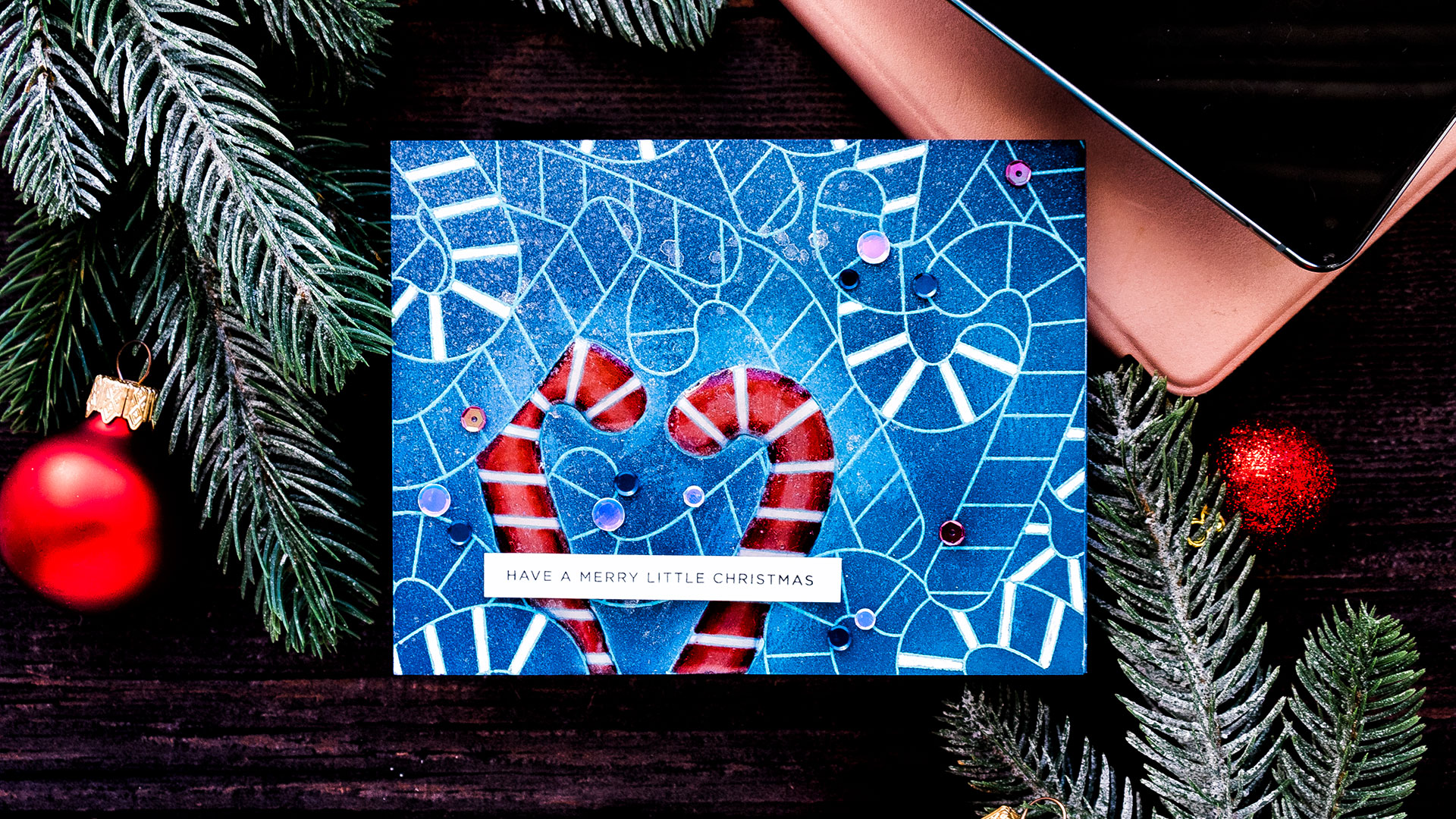 Simon Says Stamp | Candy Cane Card. Video