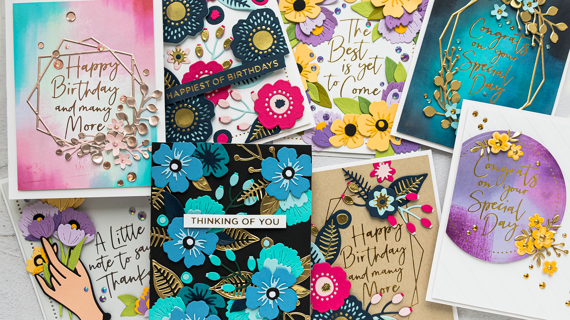 Spellbinders June 2020 Club Kits Card Ideas by Yana Smakula #Spellbinders #SpellbindersClubKits #Cardmaking #DieCutting #HotFoil