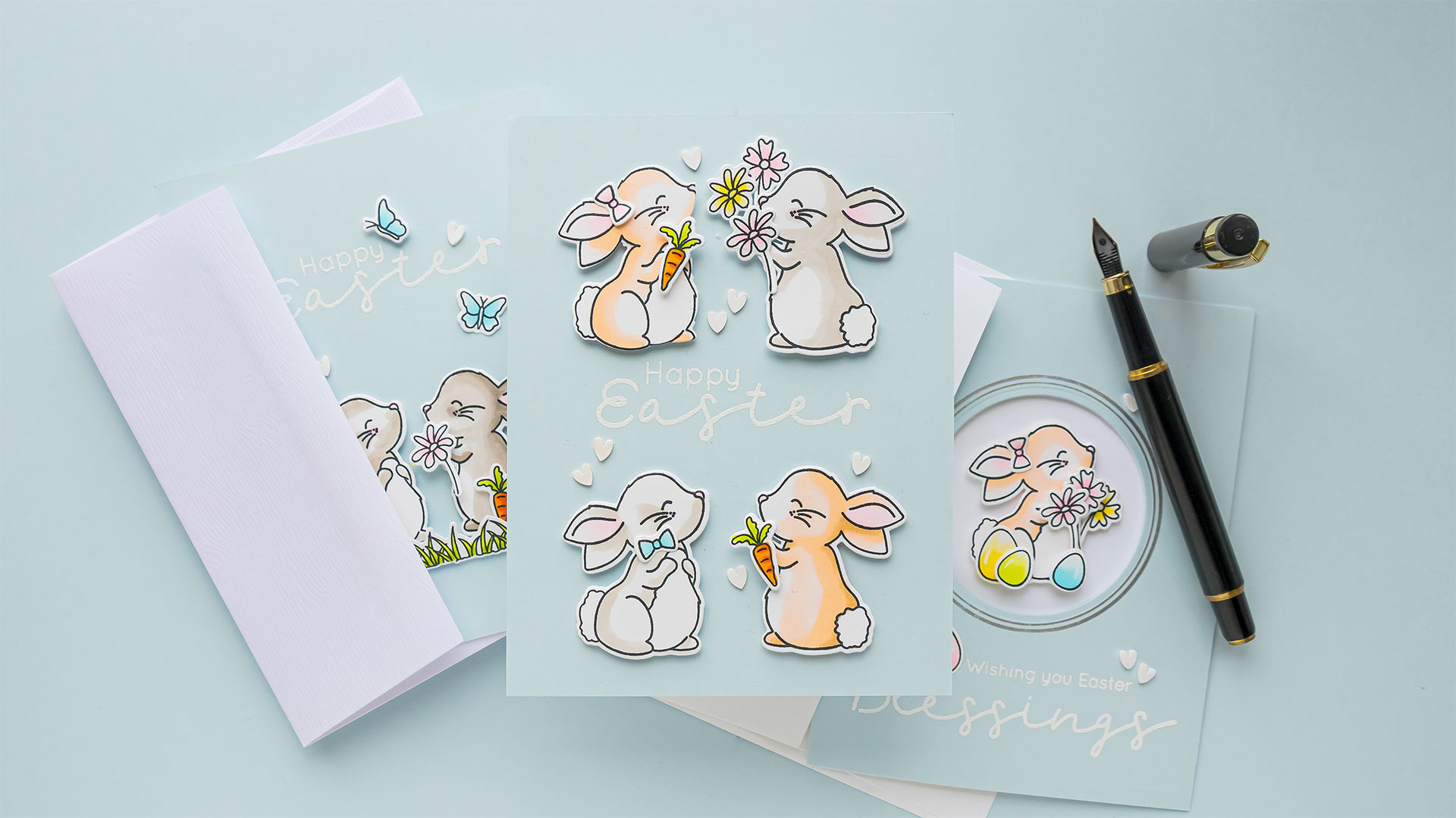 Simon Says Stamp | Hand Made Easter Card Ideas | Video Tutorial