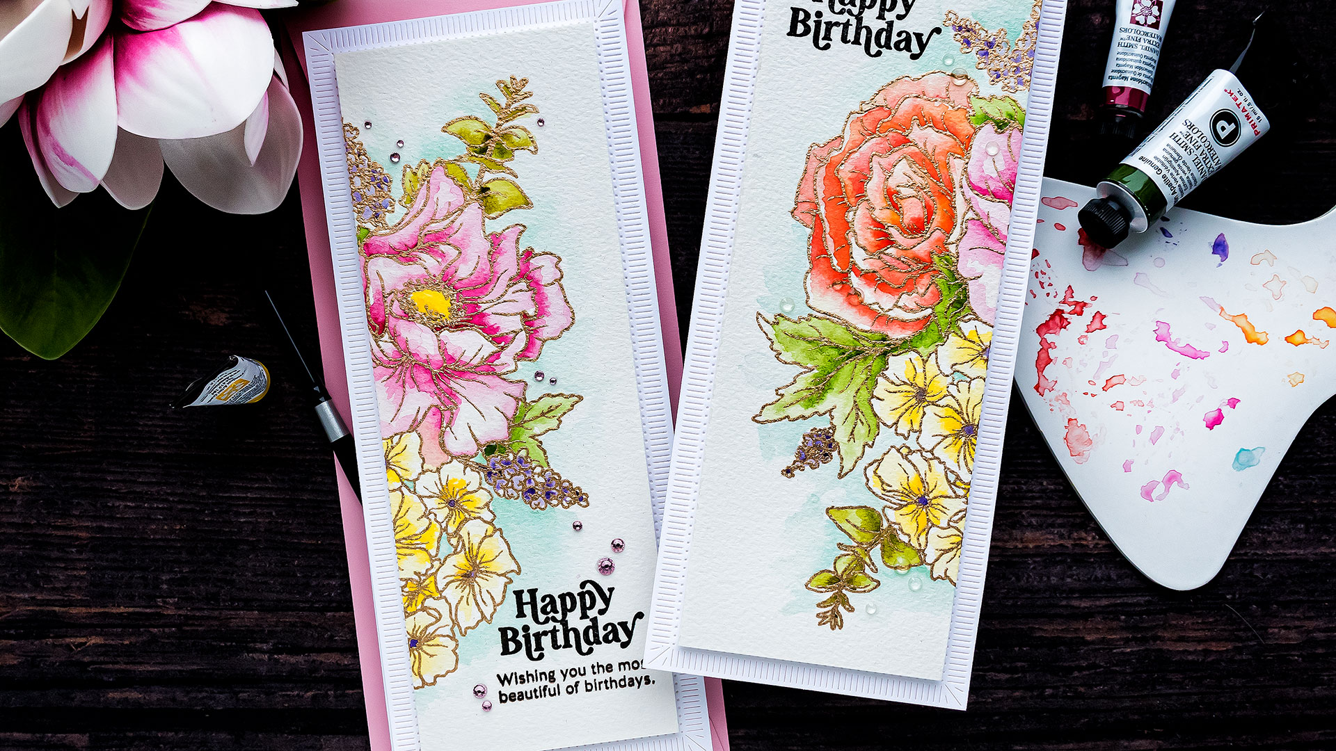 Simon Says Stamp | Beautiful Bouquet Birthday Cards