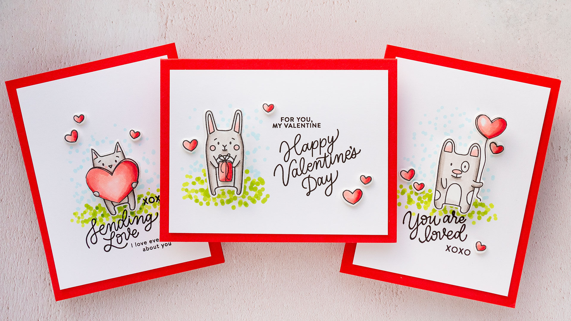 Simon Says Stamp | Action Wobble Valentines. Video