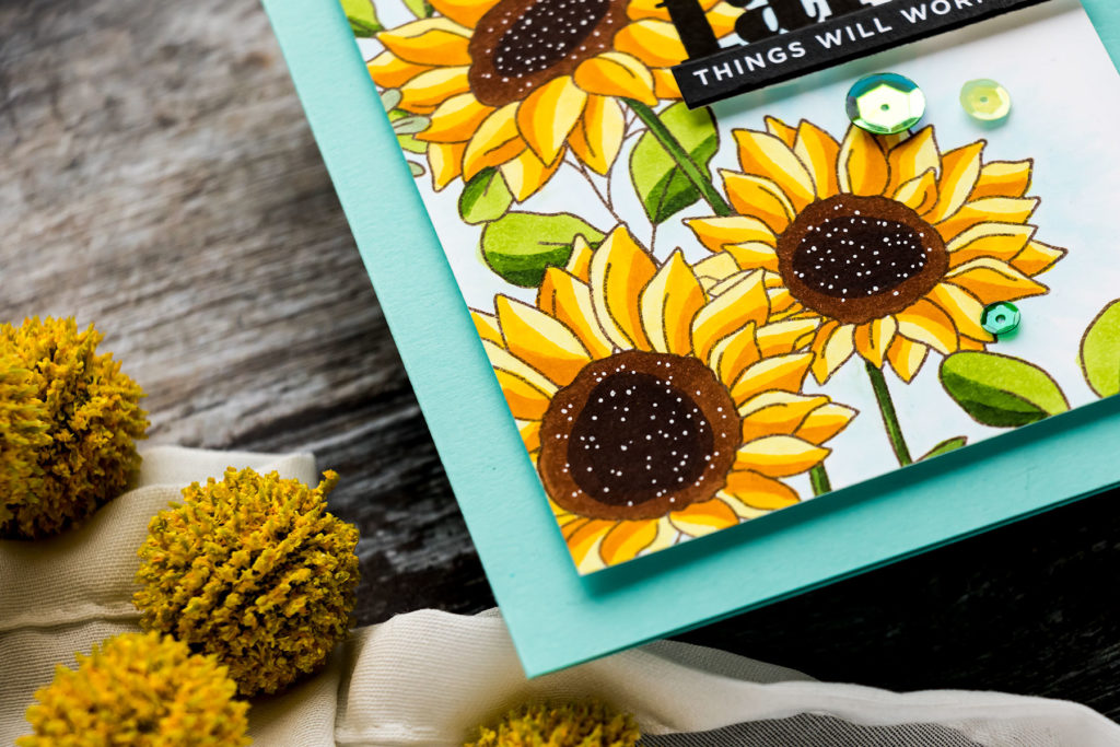 Simon Says Stamp | Sunflowers Blend Free Copic Coloring. Video | Yana ...