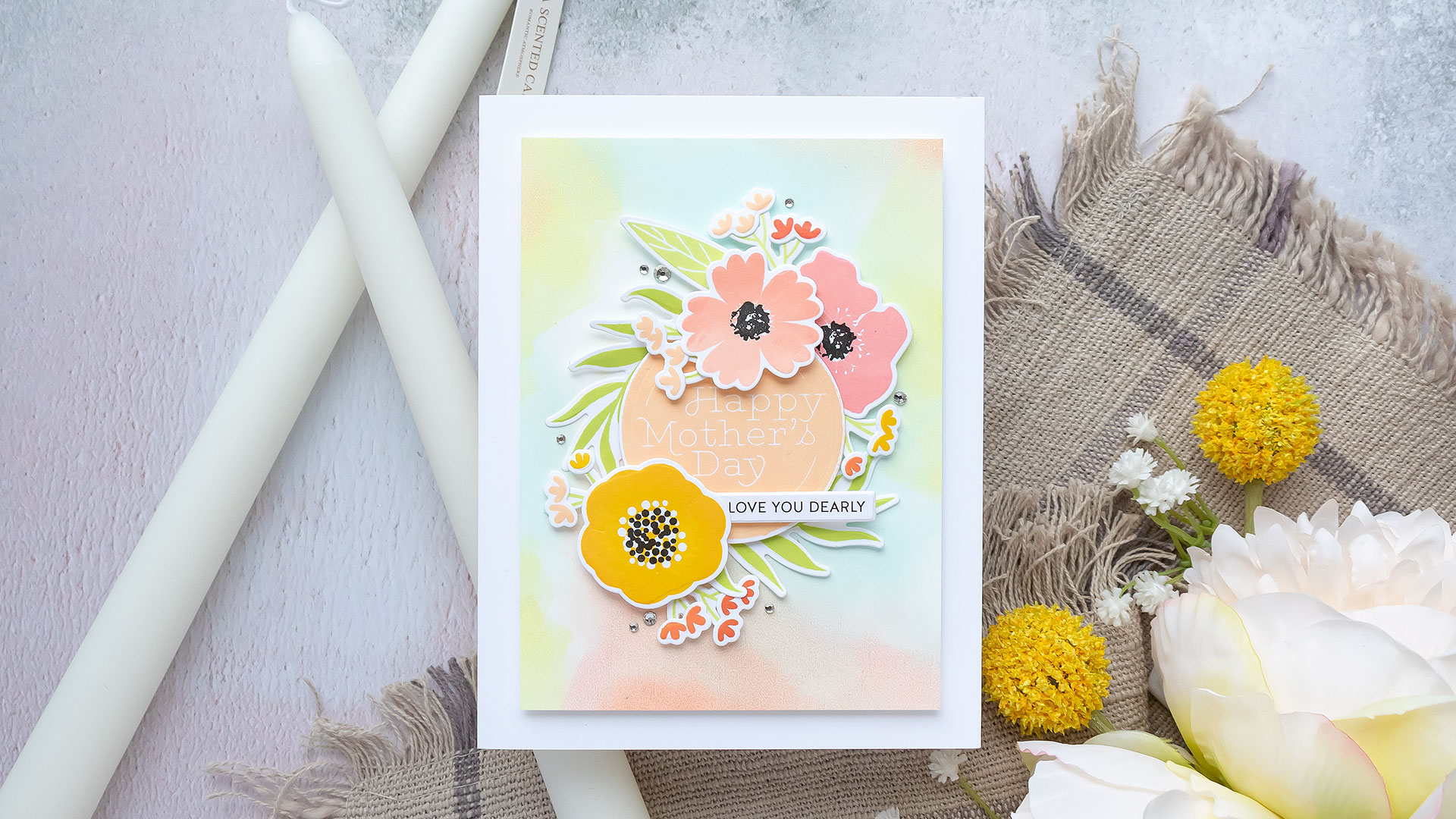 Simon Says Stamp | Happy Mother's Day Card