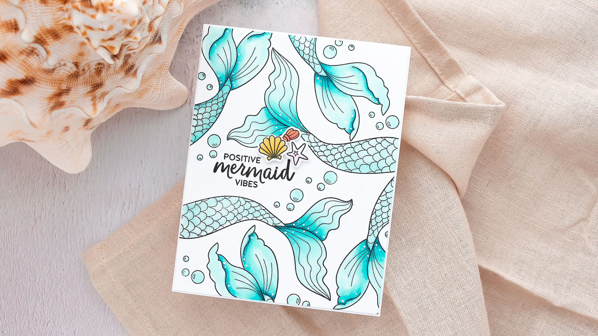 Simon Says Stamp | ​​Positive Mermaid Vibes