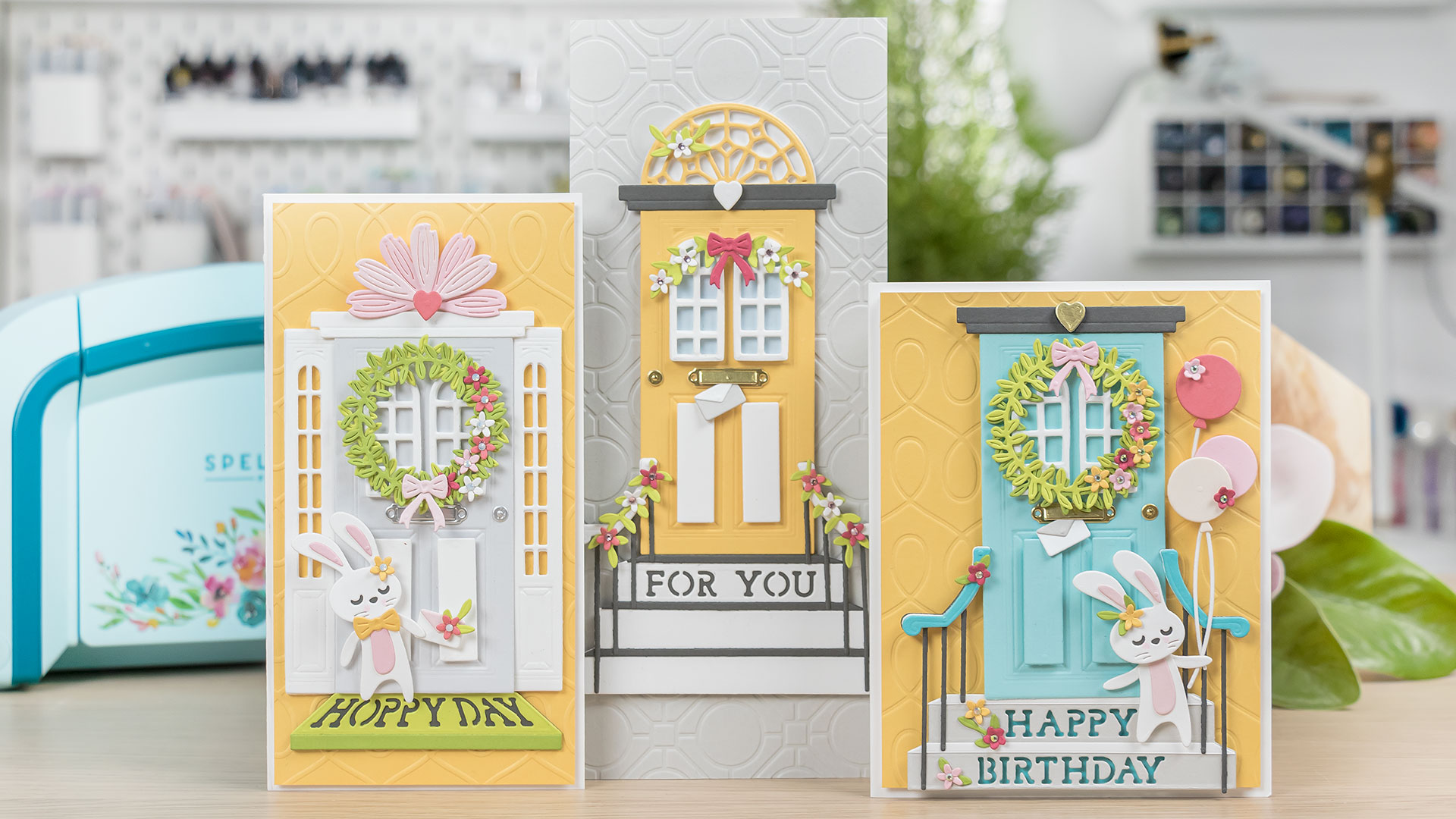 Spellbinders Open House Cards