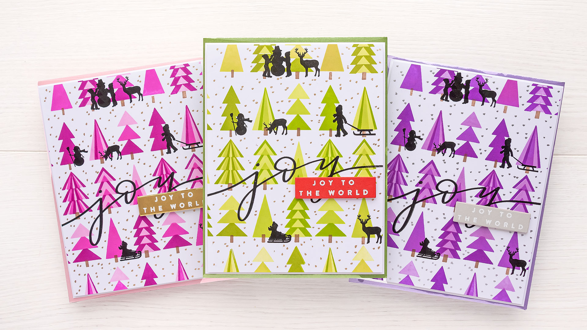 Simon Says Stamp | Mass Produce Christmas Cards with Printmaking Pines. Video