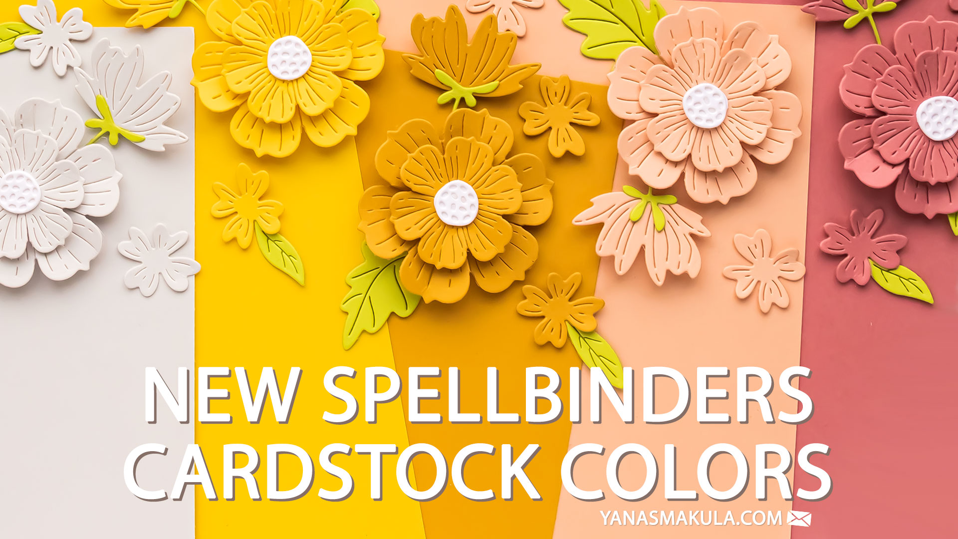 New Cardstock Colors from Spellbinders | Video