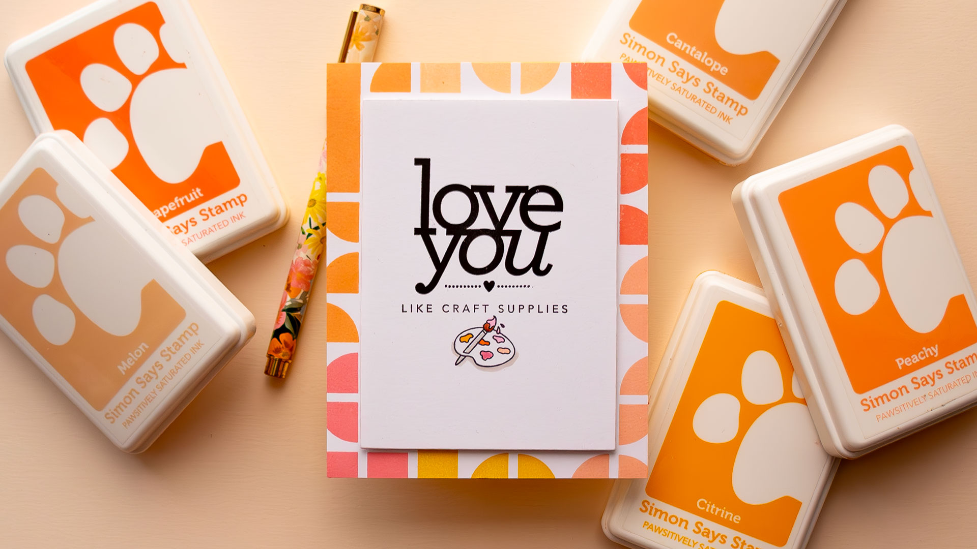 Simon Says Stamp | Love You Like Craft Supplies. Video