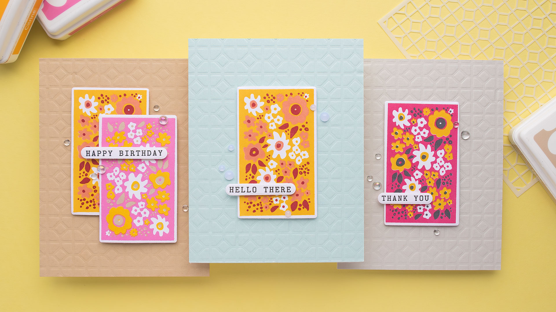 Simon Says Stamp | Flower Block Cards. Video