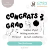 Simon Says Clear Stamps Grad Balloons