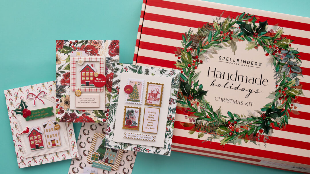 Unboxing Spellbinders Handmade Holidays Christmas Card Kit | Video