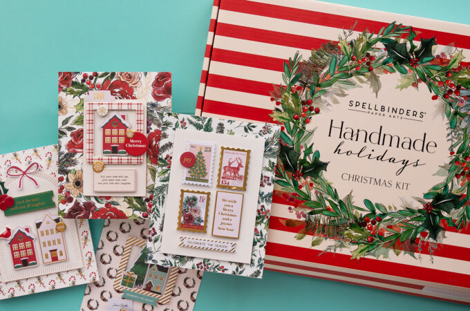Unboxing Spellbinders Handmade Holidays Christmas Card Kit | Video