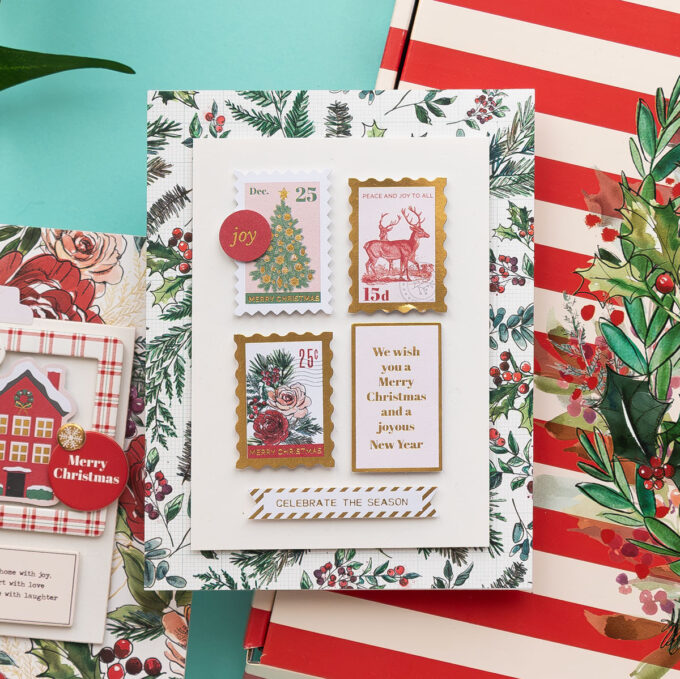 Unboxing Spellbinders Handmade Holidays Christmas Card Kit | Video