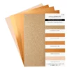 Spellbinders Rose Gold Assortment Treasured Cardstock 8 1/2" x 11 -15 Pack