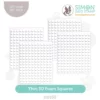 Simon Says Stamp Thin White 3D Foam Squares Small