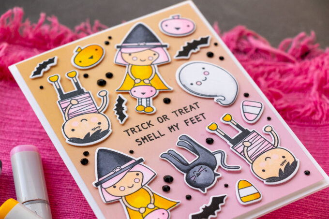 Simon Says Stamp | Trick or Treat - Halloween Friends Card. Video