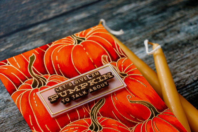 Simon Says Stamp | Pumpkin to Talk About Card. Video