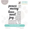 Simon Says Clear Stamps Holiday Messages