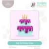 Simon Says Stamp Set of 5 Stencils Big Birthday Cake