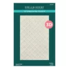 Spellbinders Argyle Plaid 3D Embossing Folder