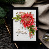 Simon Says Stamp | Poinsettia Swag Card. Festive Fun Release Blog Hop