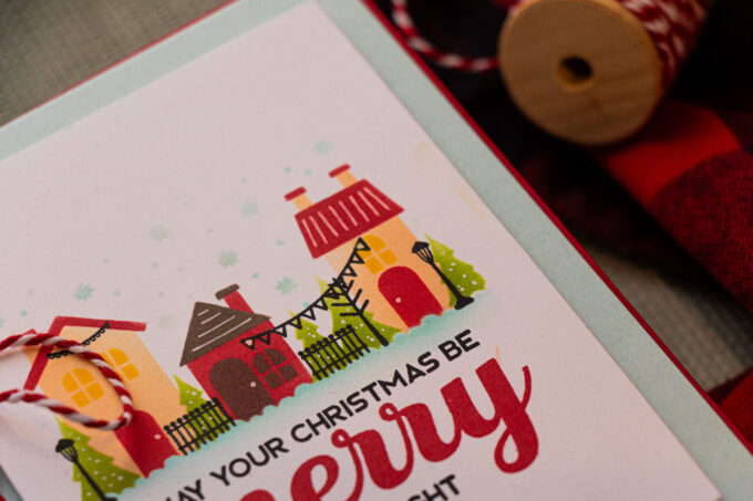 Simon Says Stamp | Snowy Village & European Streets Card. Video