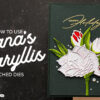 Spellbinders Yana's Amaryllis Christmas Die How To | Video