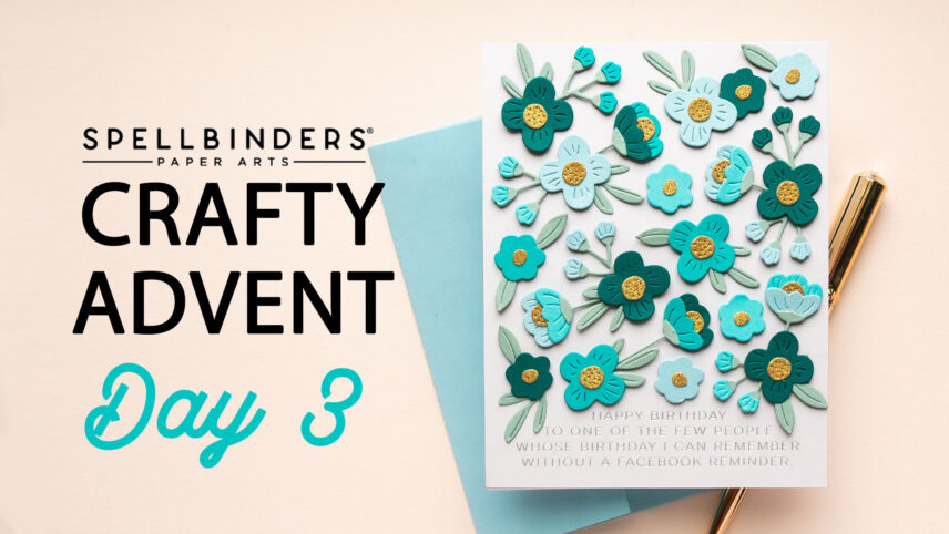 Spellbinders | 2024 Crafty Advent Calendar - Day 3 | Video