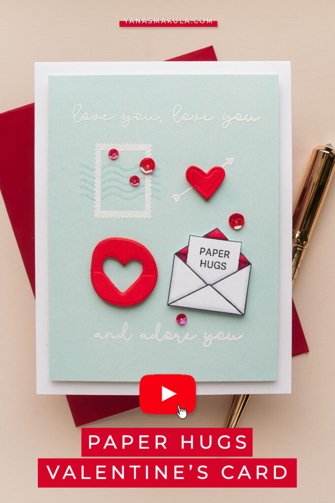 Simon Says Stamp | Paper Hugs - Valentine's Day Card. Video