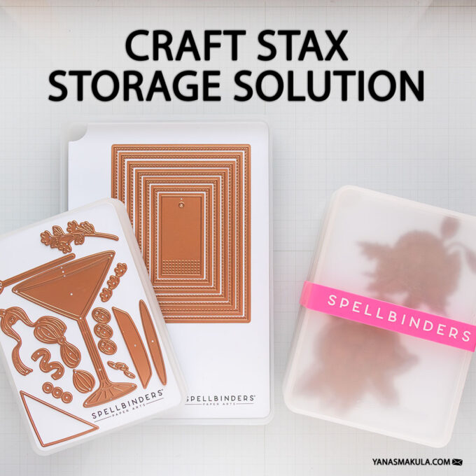 Spellbinders | Craft Stax Dies Storage Solution | Video