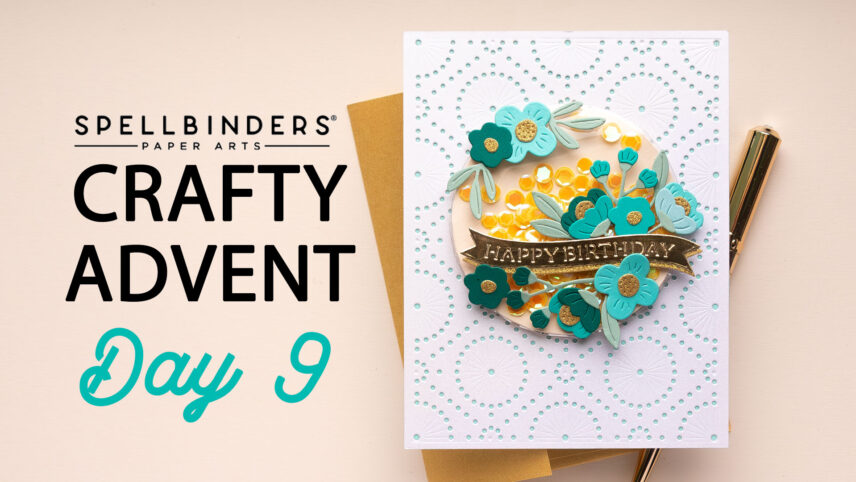 Spellbinders | 2024 Crafty Advent Calendar – Day 9 | Video