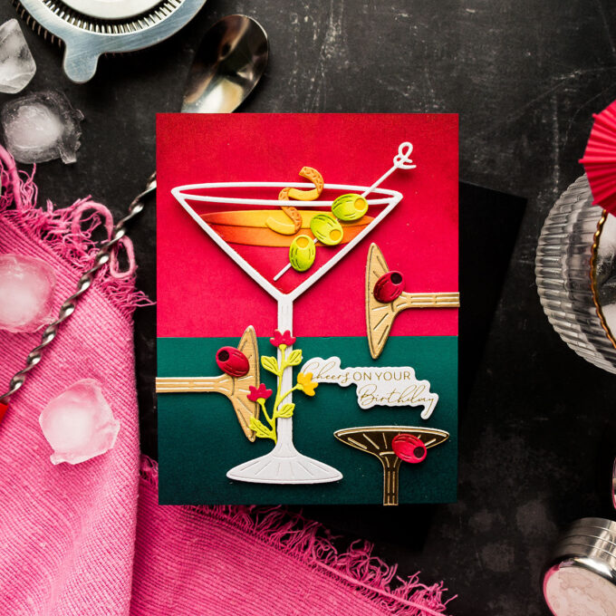 Spellbinders | Happy Hour Cocktail Cards. Video