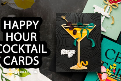 Spellbinders | Happy Hour Cocktail Cards. Video