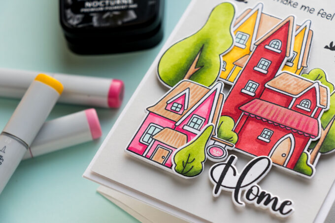 Simon Says Stamp | Rain or Shine Release Blog Hop - No Place Like Home