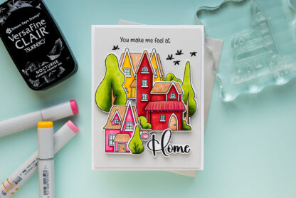 Simon Says Stamp | Rain or Shine Release Blog Hop - No Place Like Home