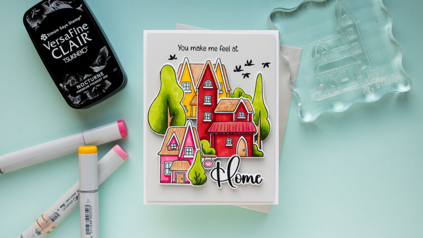 Simon Says Stamp | Rain or Shine Release Blog Hop - No Place Like Home