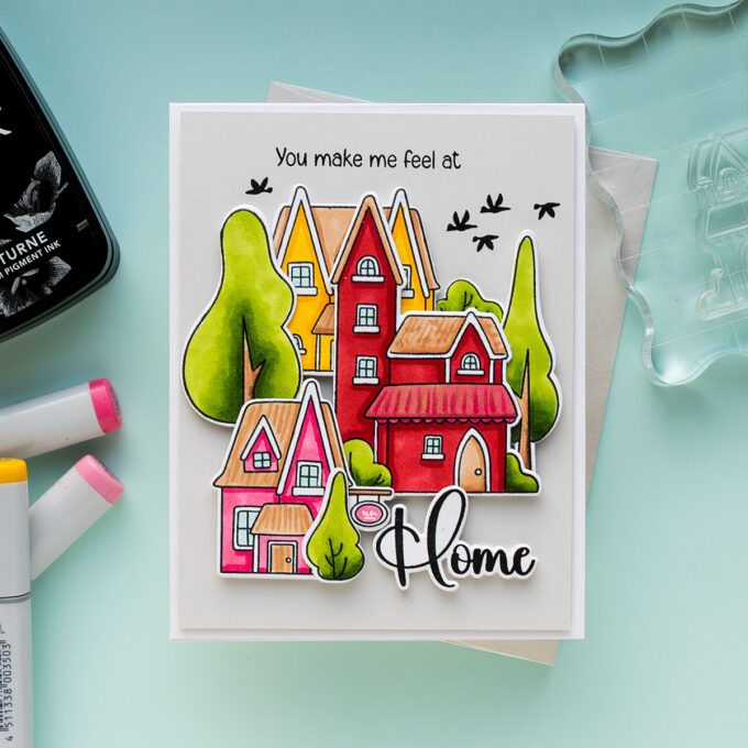 Simon Says Stamp | Rain or Shine Release Blog Hop - No Place Like Home