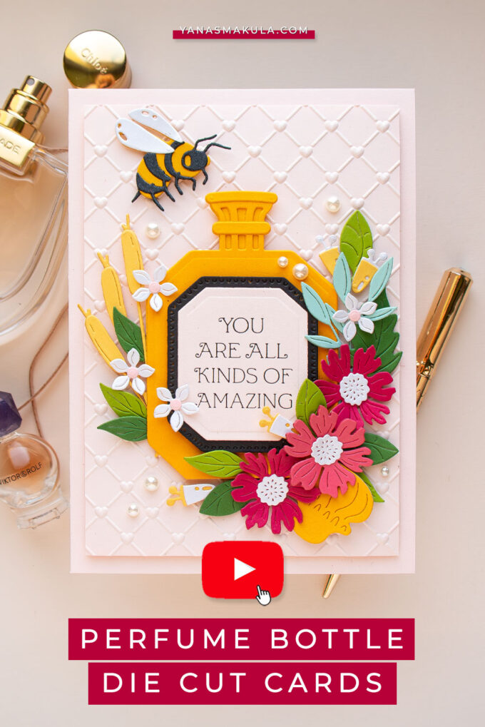 Spellbinders | Perfume Bottle Cards with Gorgeous You. Video